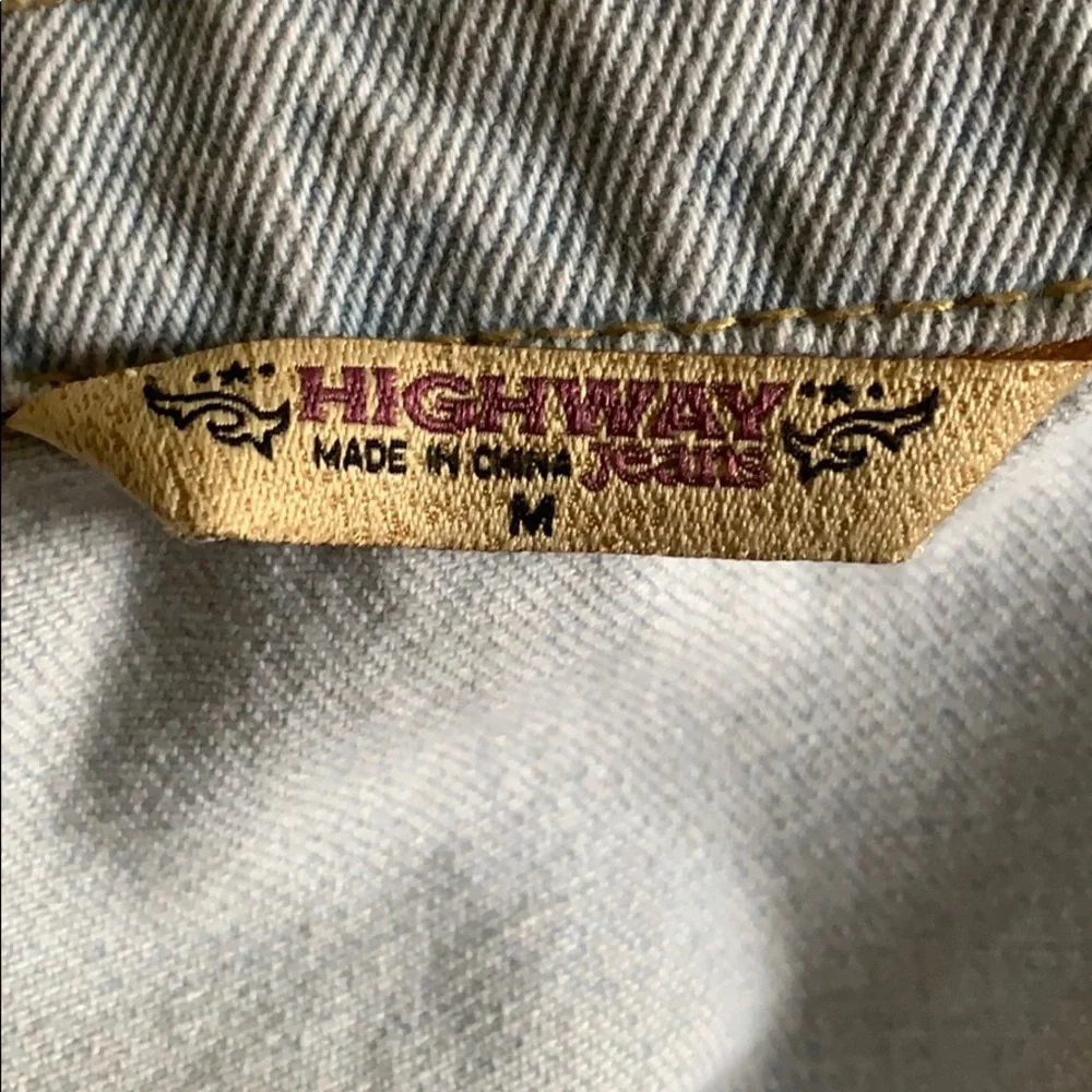 HIGHWAY JEANS * Size Medium * Denim Jacket‎